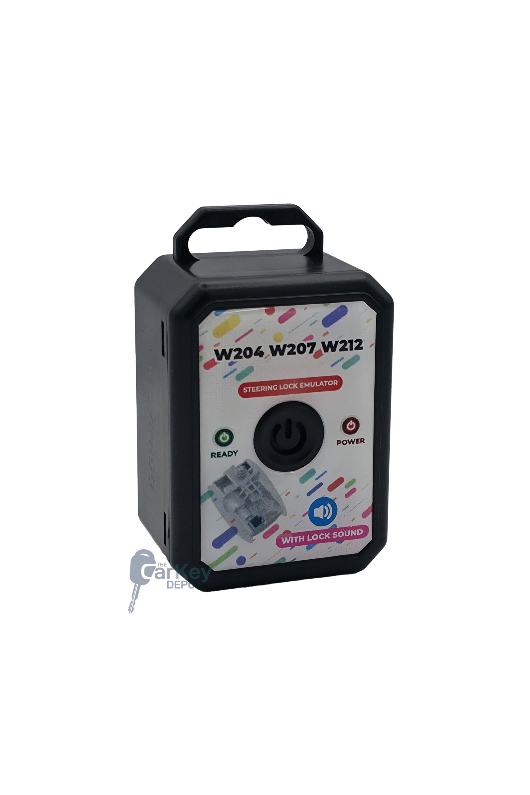 Mercedes W204 W207 W212 steering lock emulator side view