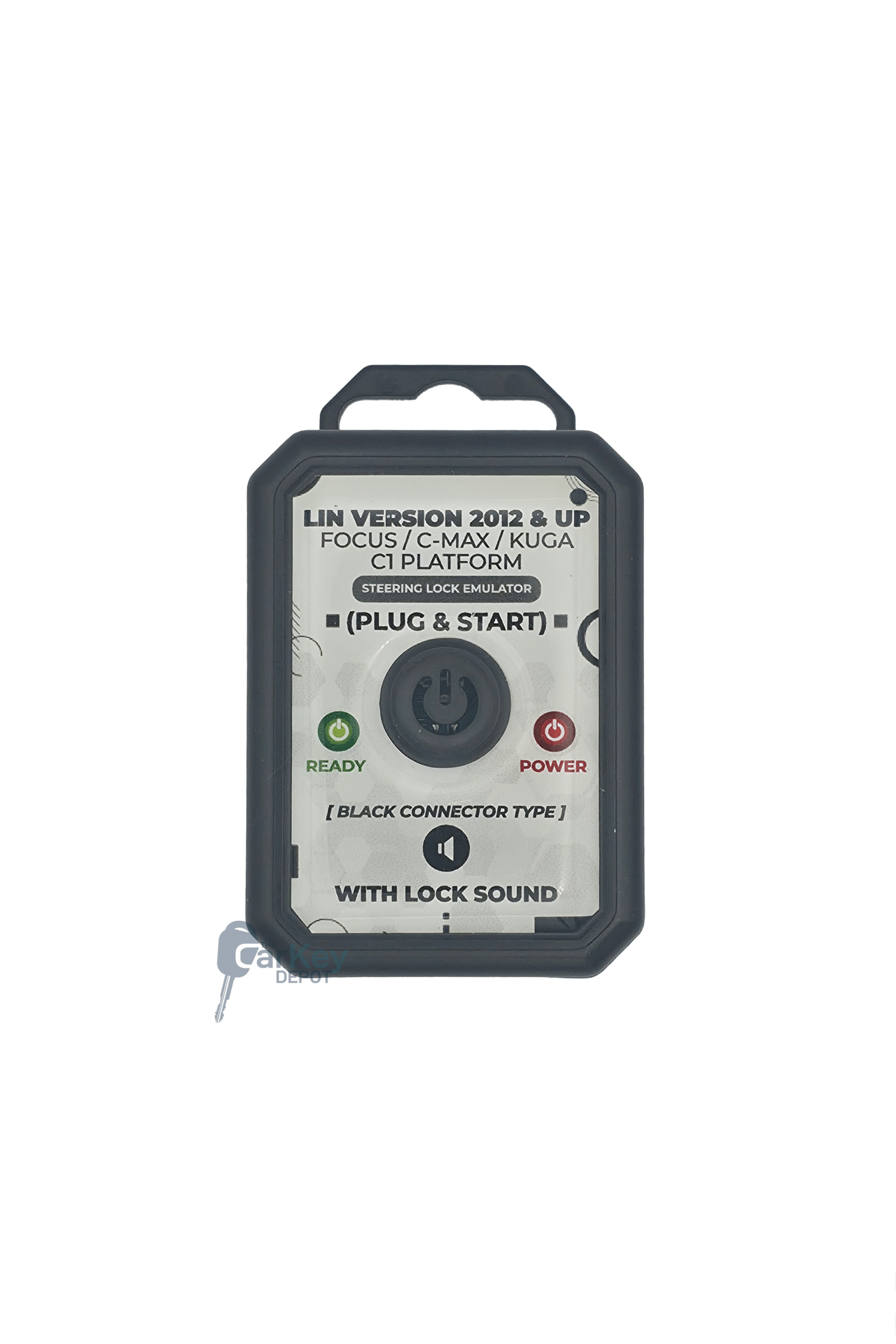 Aftermarket Ford LIN steering lock emulator EMFOR1 front view