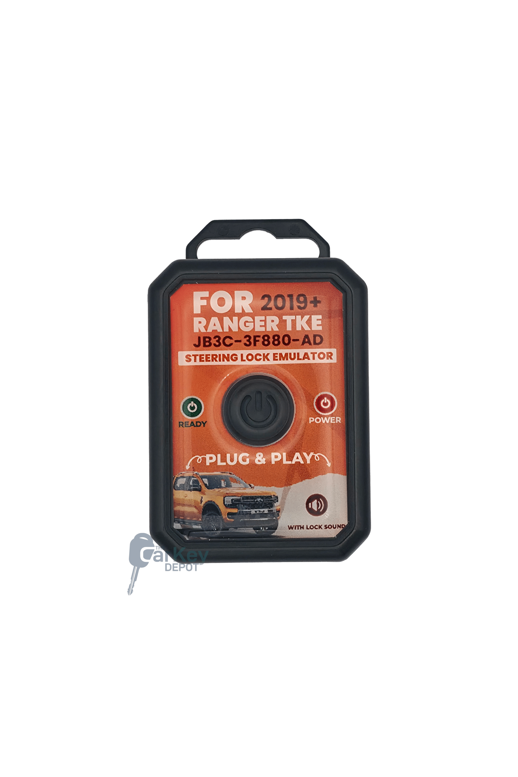 Aftermarket Ford Ranger steering lock emulator EMFOR3 front view
